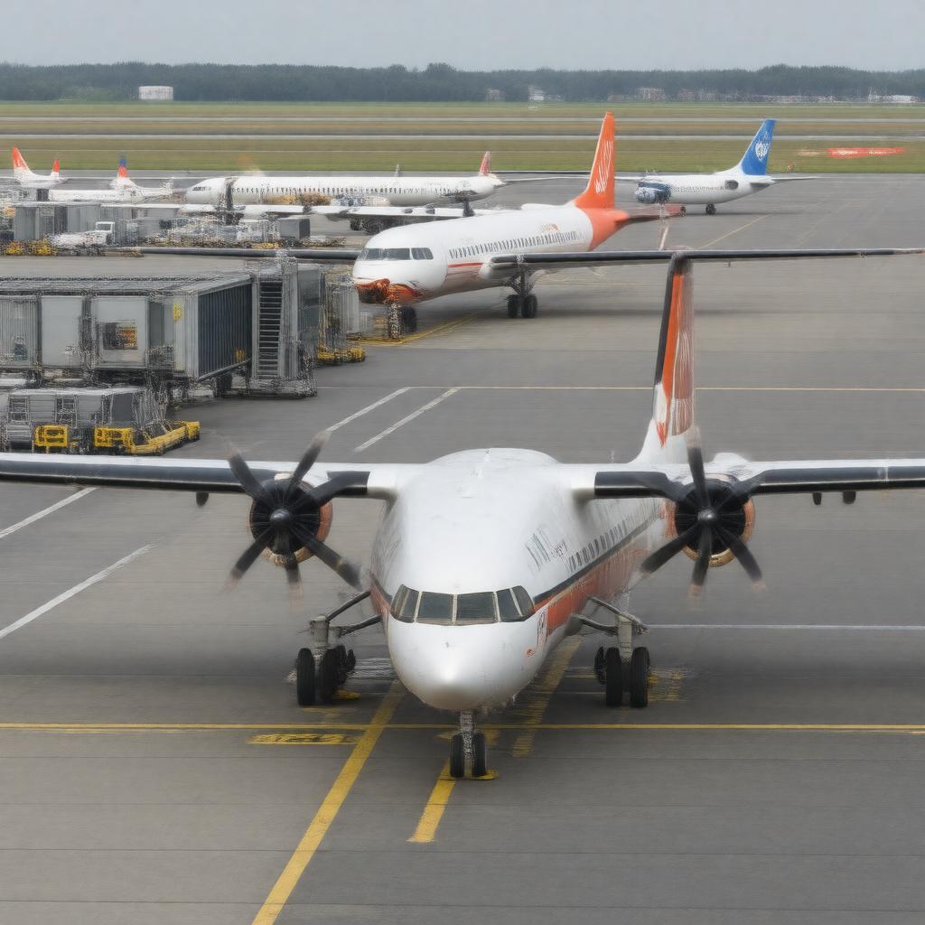 AI-created image of VLM Airlines