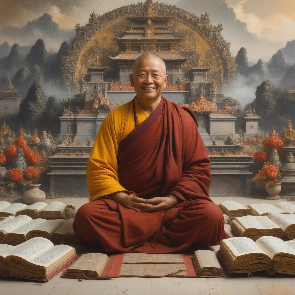 AI-created image of Vairotsana