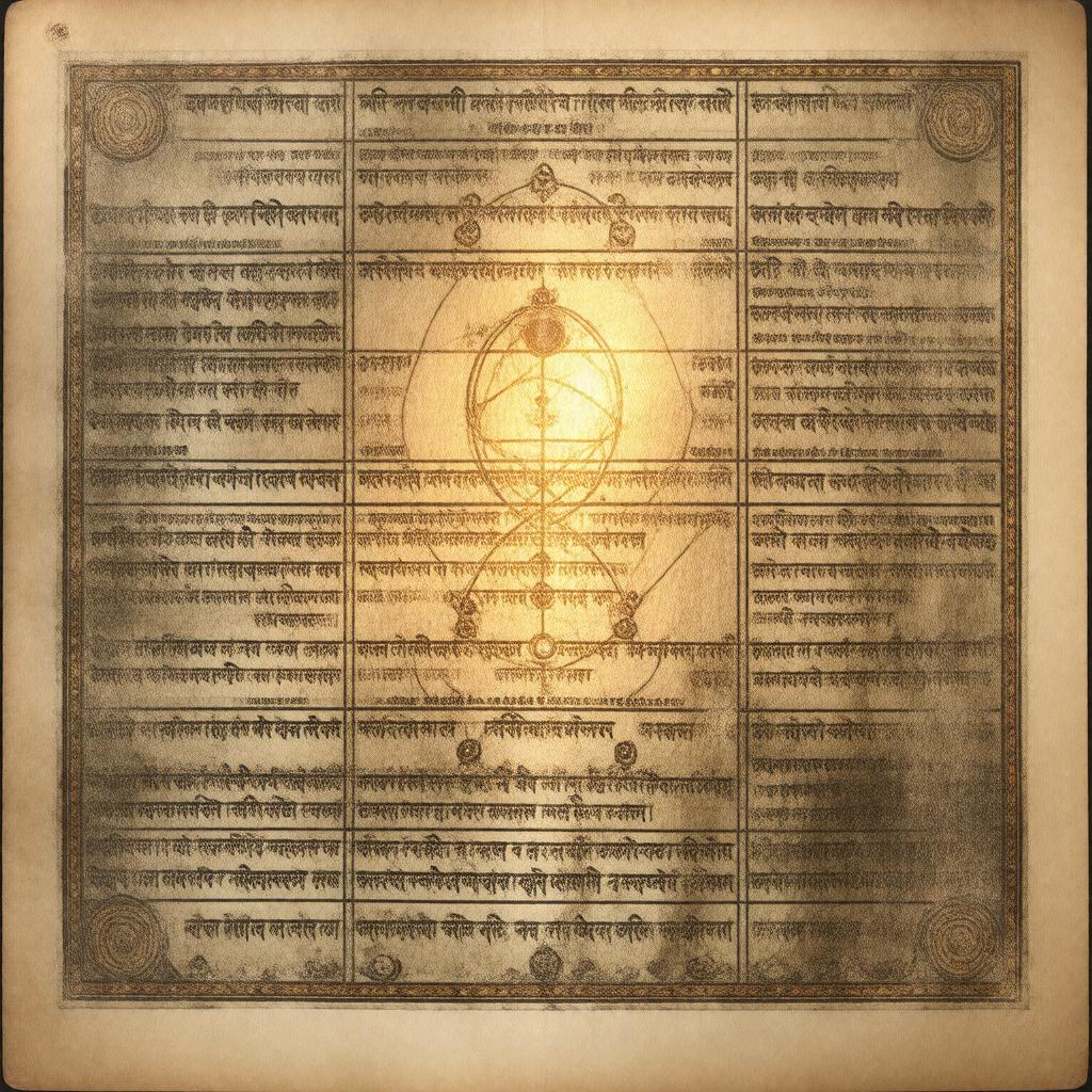 AI-created image of Vaisheshika Sutra
