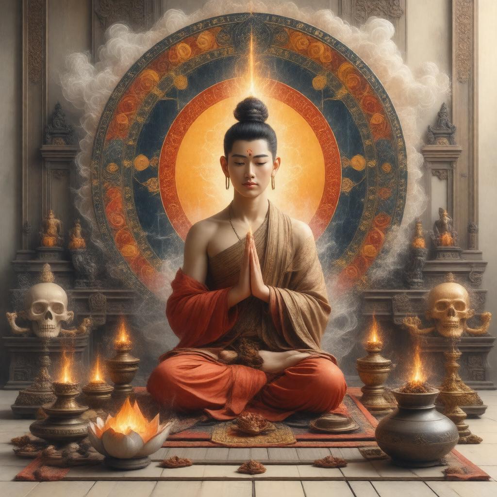 AI-created image of Vajrayana