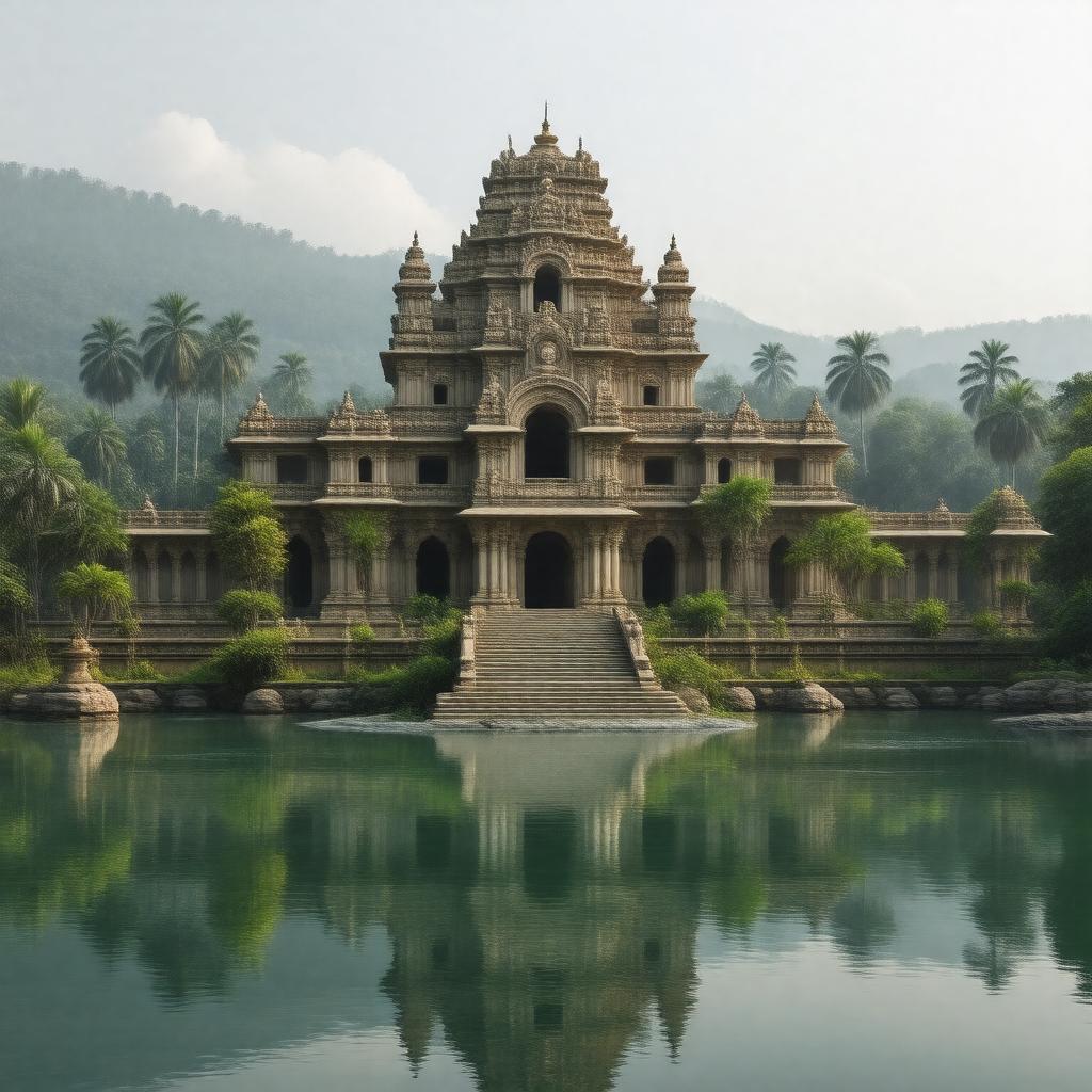 AI-created image of Vakataka dynasty