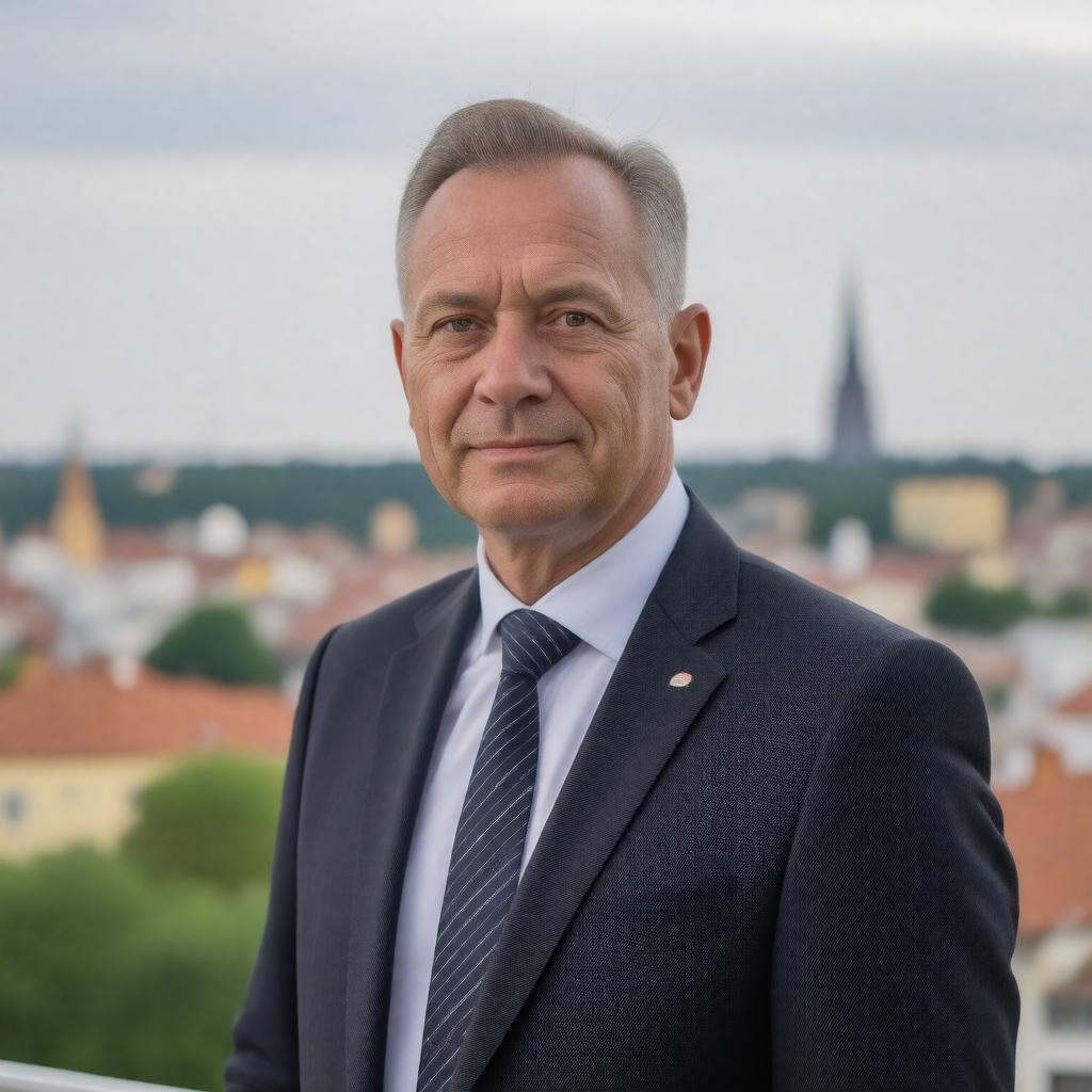 AI-created image of Valdas Benkunskas