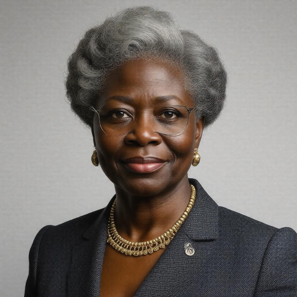 AI-created image of Valerie Amos