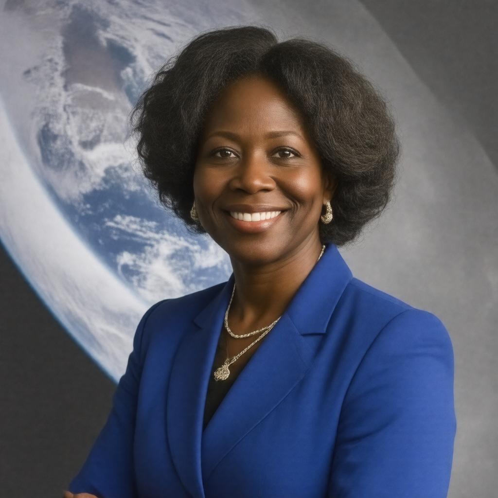 AI-created image of Valerie Thomas
