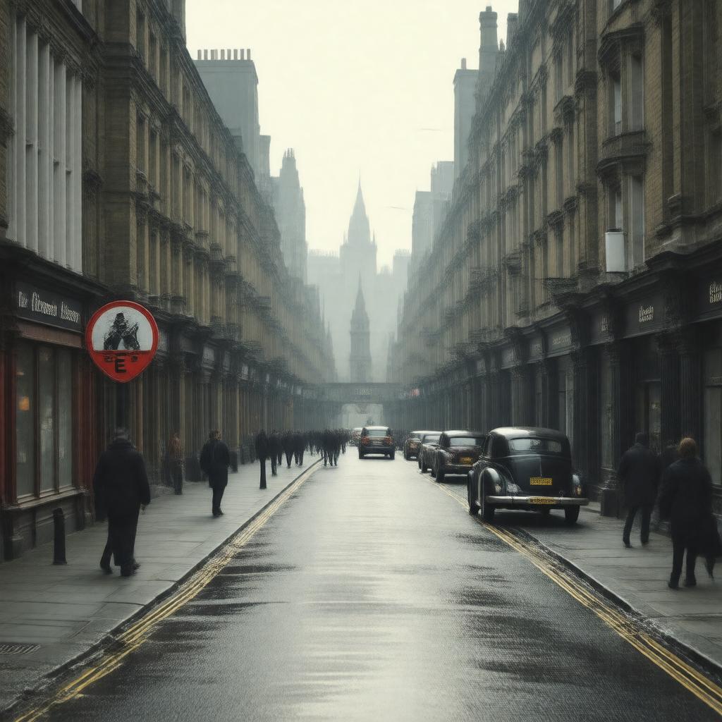 AI-created image of Vallance Road