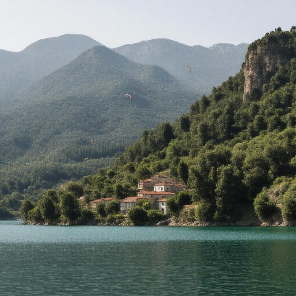 AI-created image of Valle de Bravo