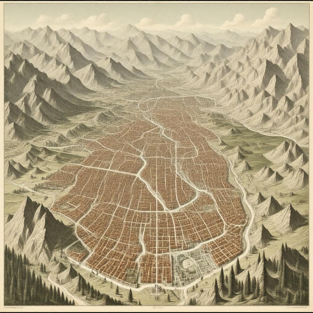 Click to view larger image AI-created image of Valley Section model