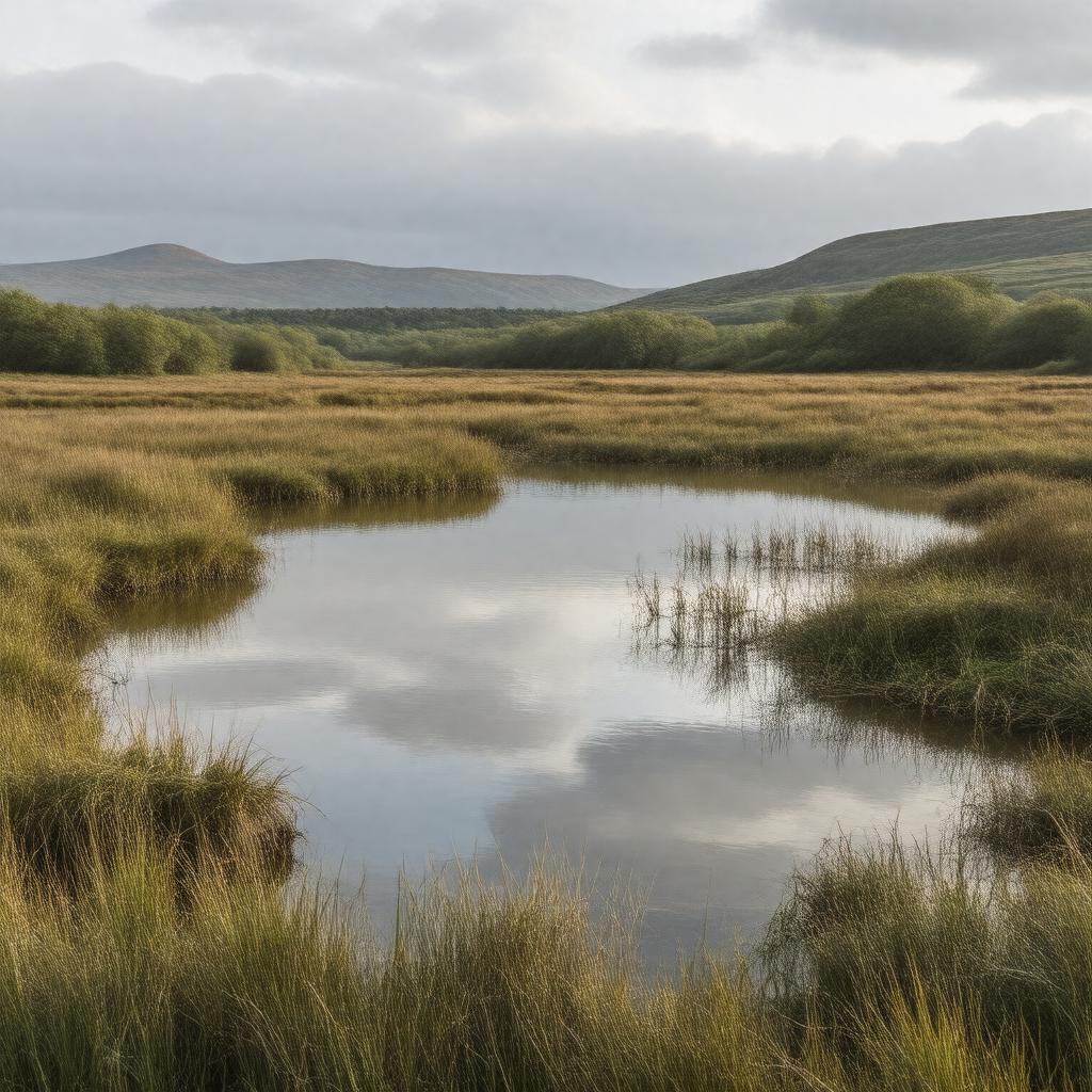 AI-created image of Valley Wetlands