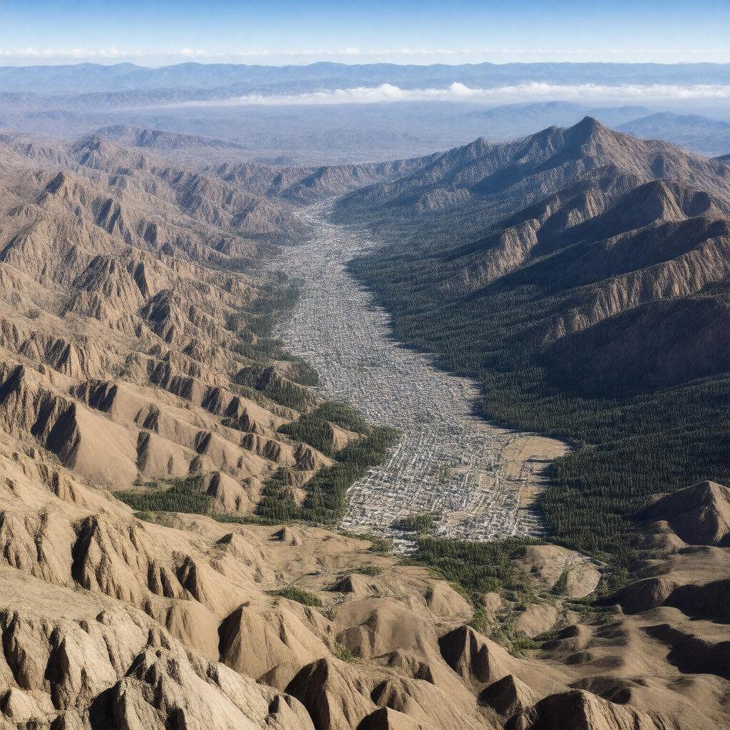 AI-created image of Valley of Mexico