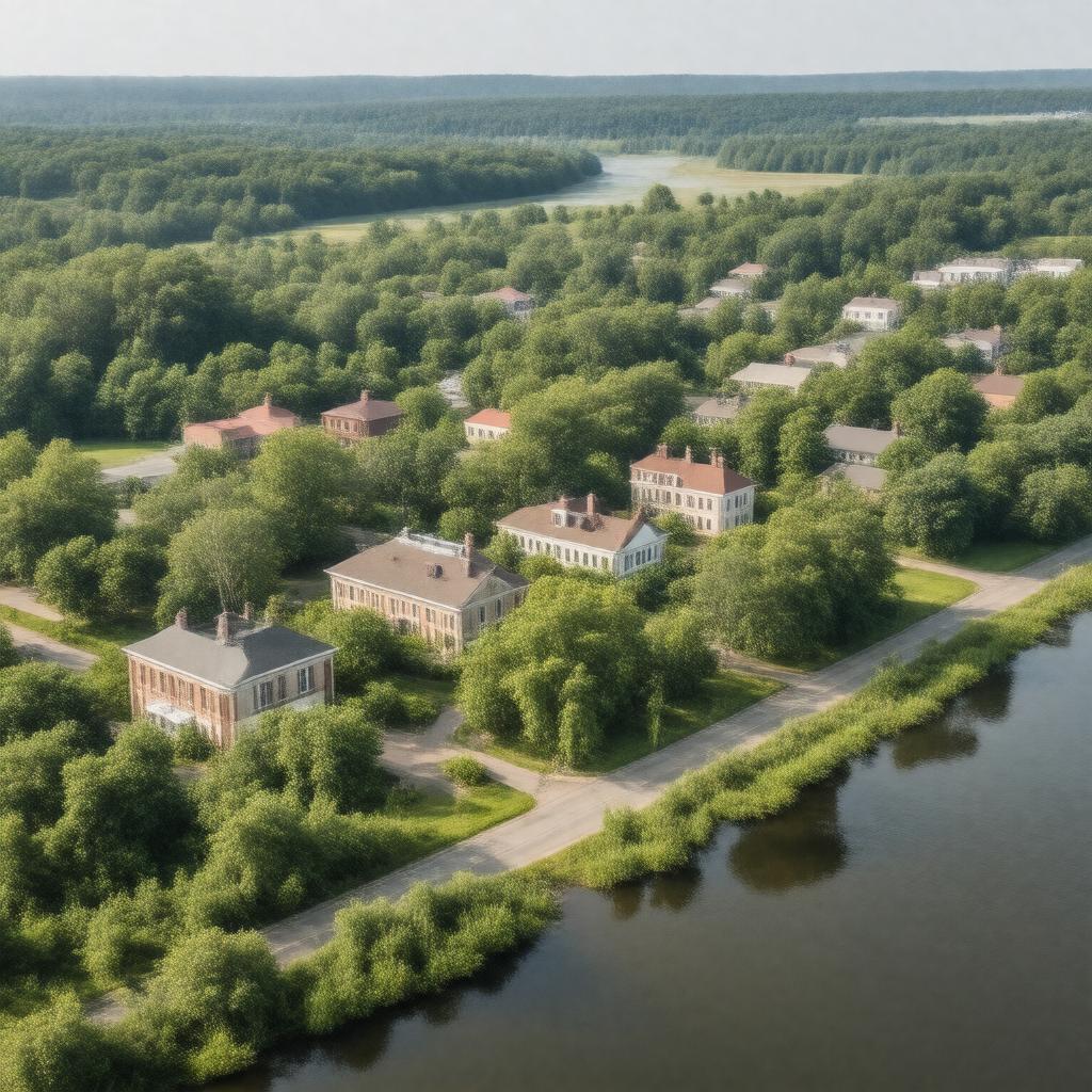 AI-created image of Van Buren, Missouri