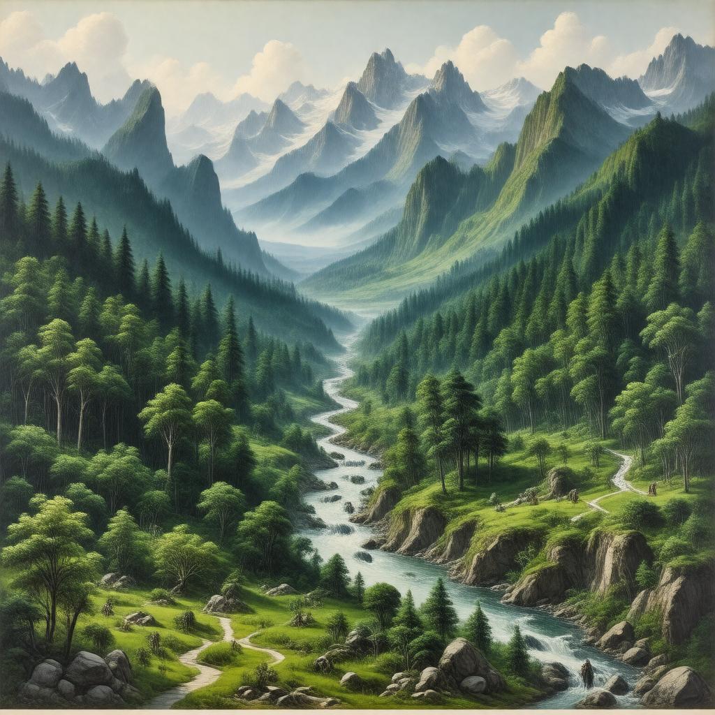 AI-created image of Vana Parva