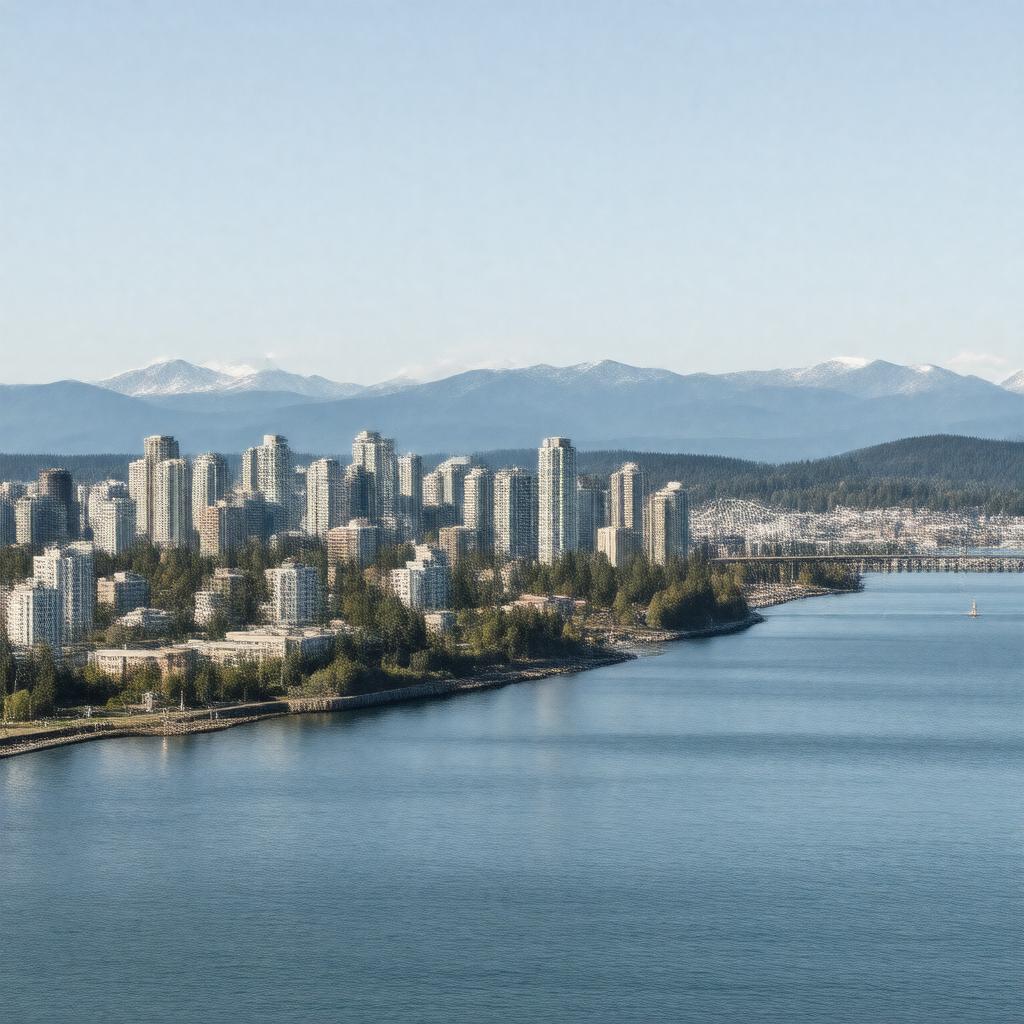 AI-created image of Vancouver, Canada