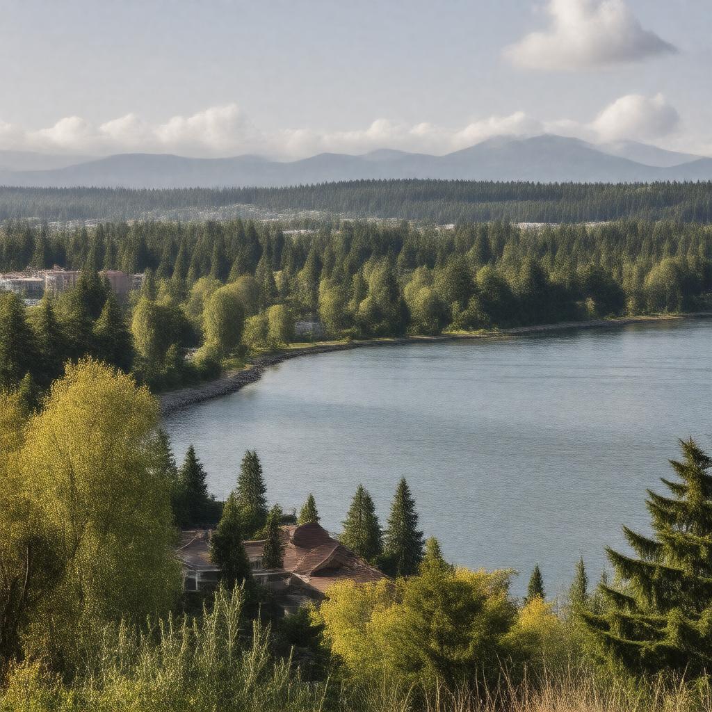 AI-created image of Vancouver, Washington