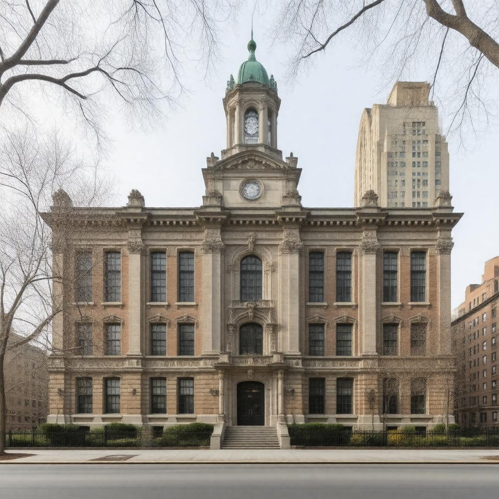 Click to view larger image AI-created image of Vanderbilt Hall