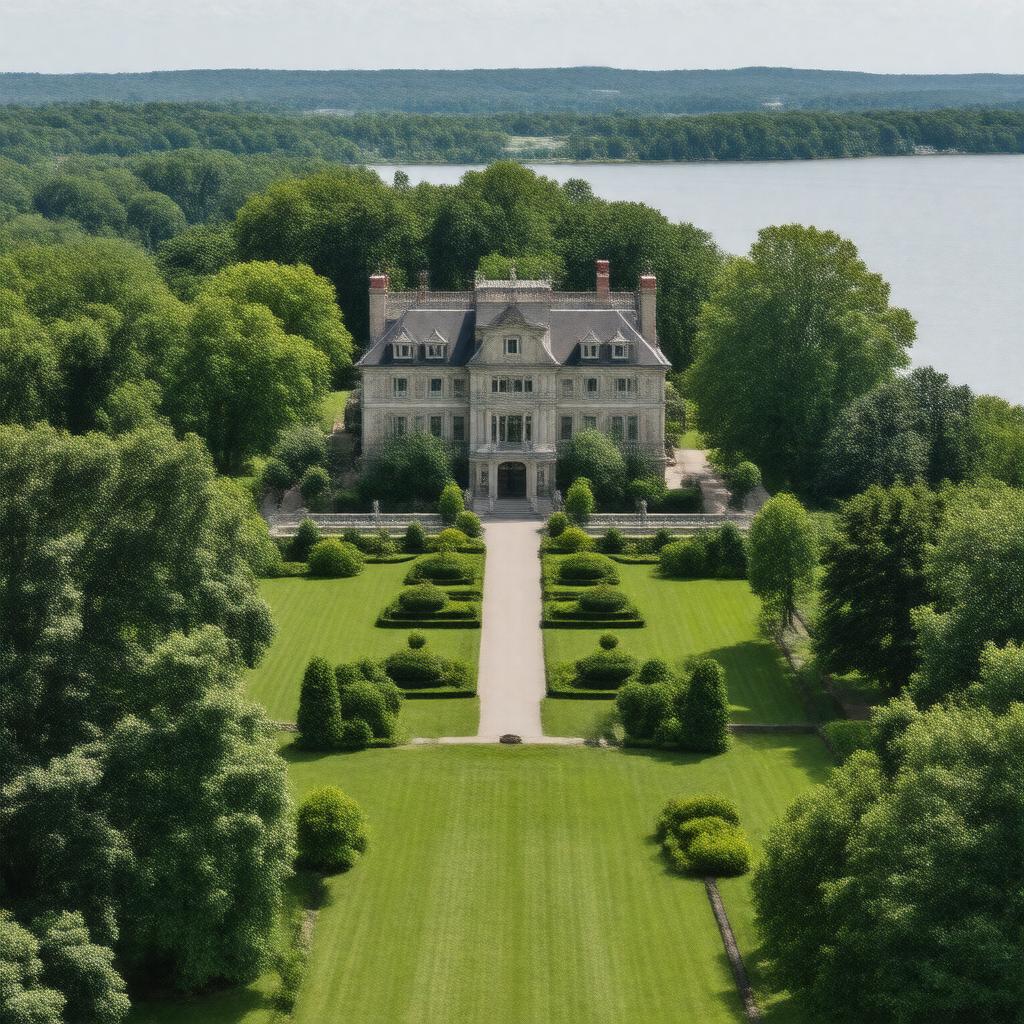 Click to view larger image AI-created image of Vanderbilt Mansion National Historic Site