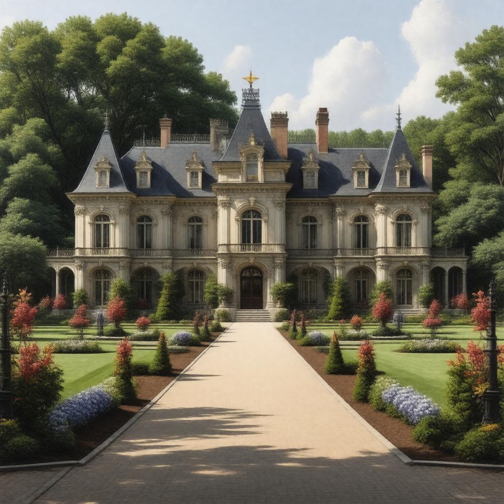 AI-created image of Vanderbilt family