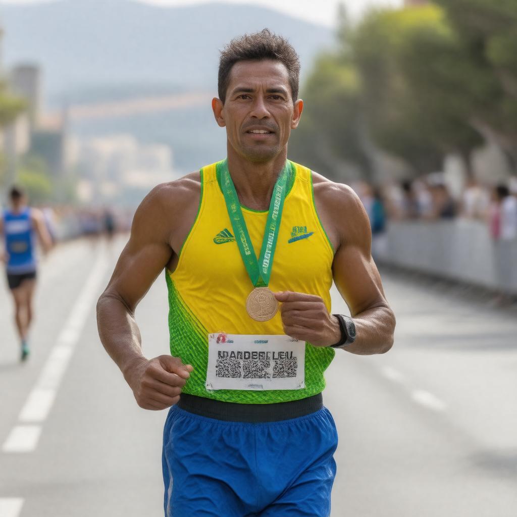 AI-created image of Vanderlei de Lima