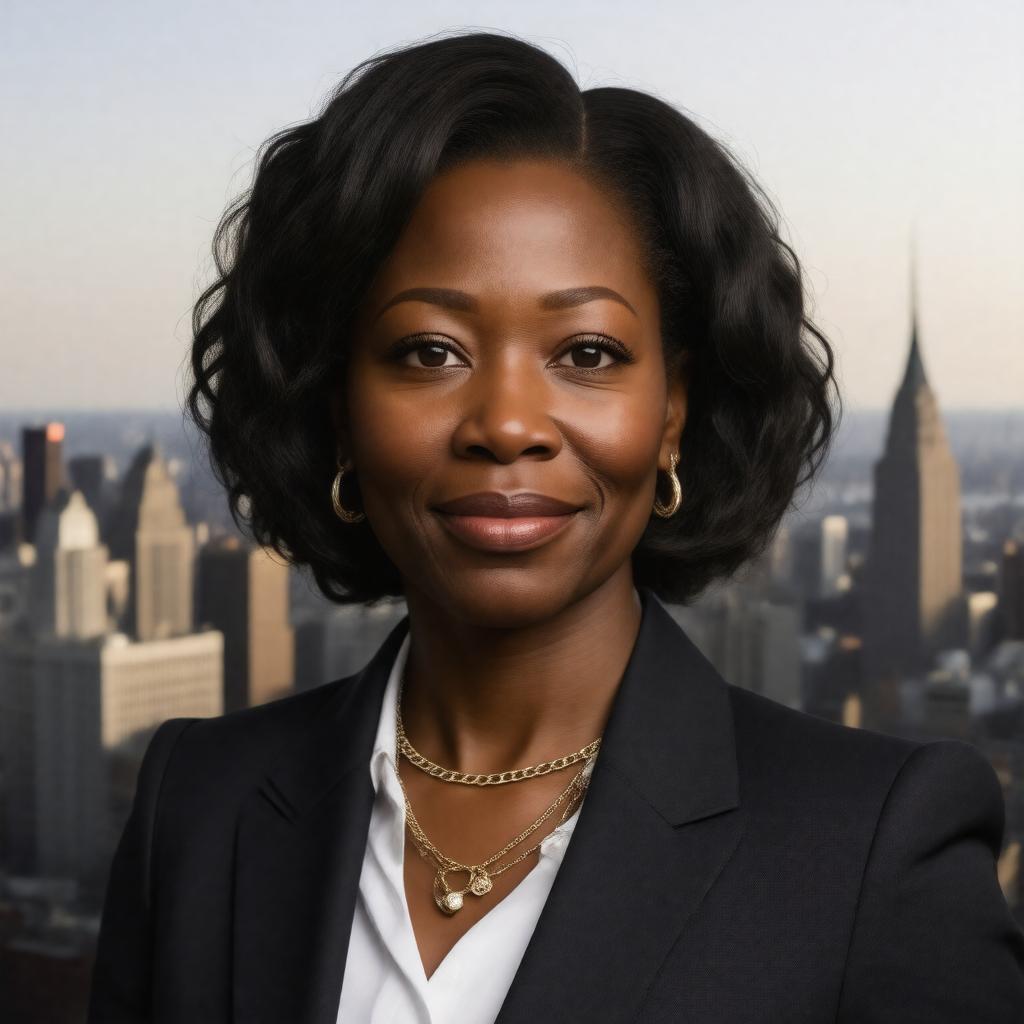 AI-created image of Vanessa Gibson