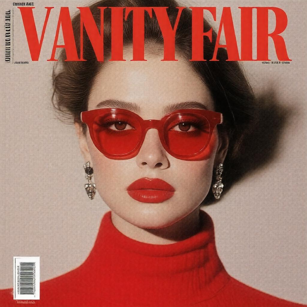 AI-created image of Vanity Fair Italy