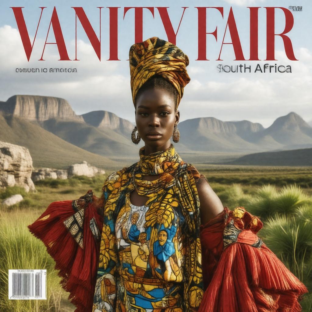 AI-created image of Vanity Fair South Africa