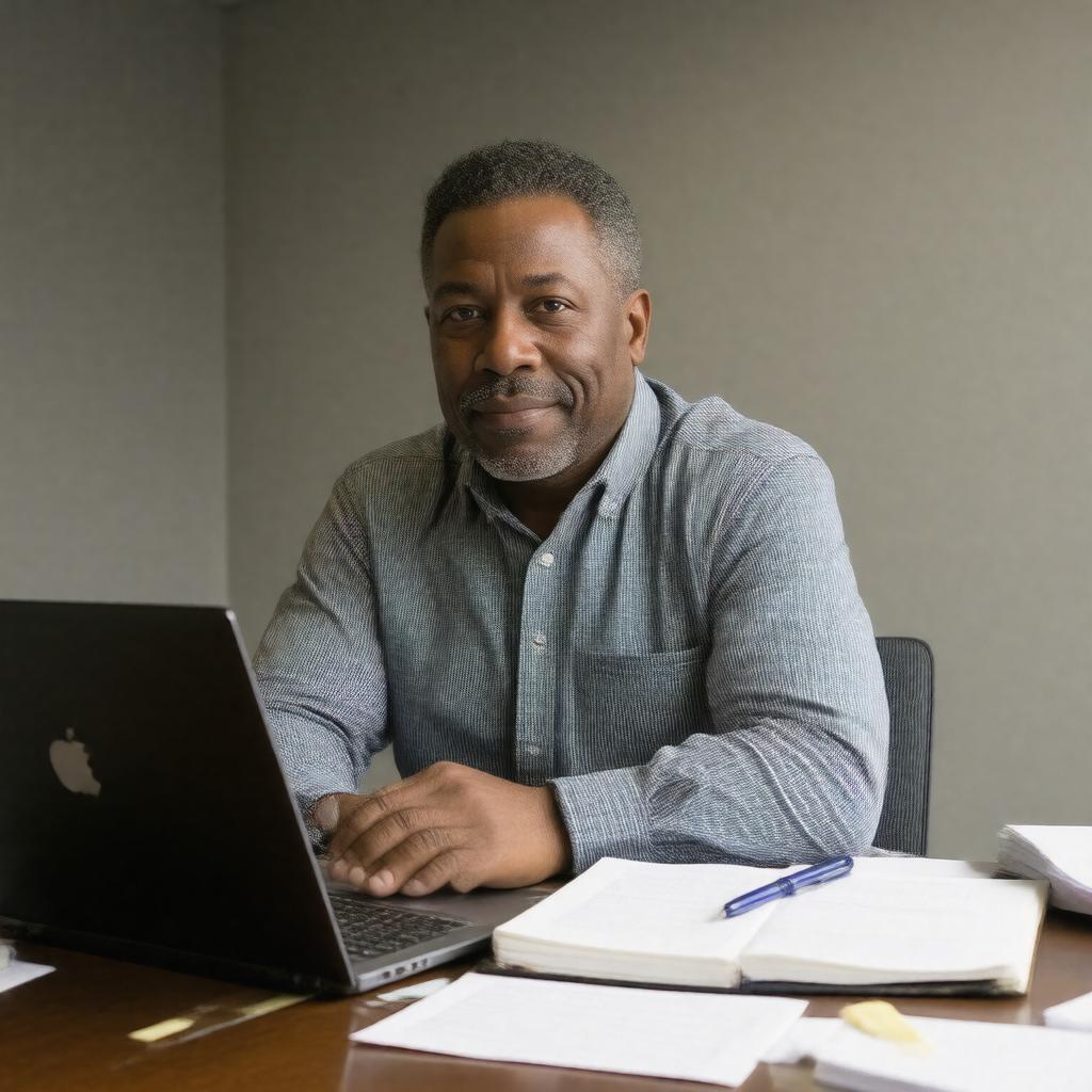 Click to view larger image AI-created image of Vann R. Newkirk II