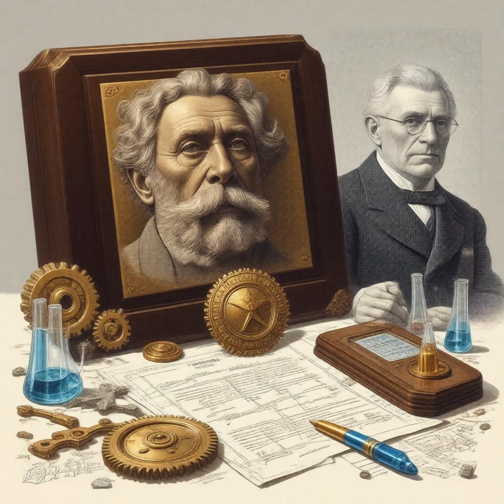AI-created image of Vannevar Bush Award