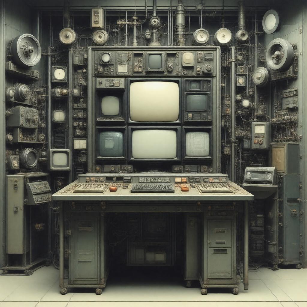 AI-created image of Vannevar Bush's Memex