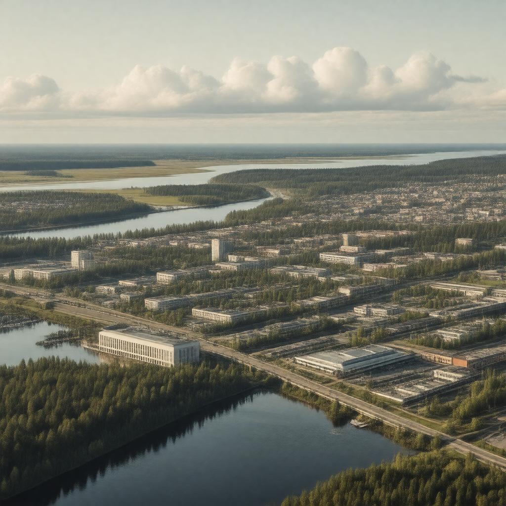 AI-created image of Vantaa, Finland