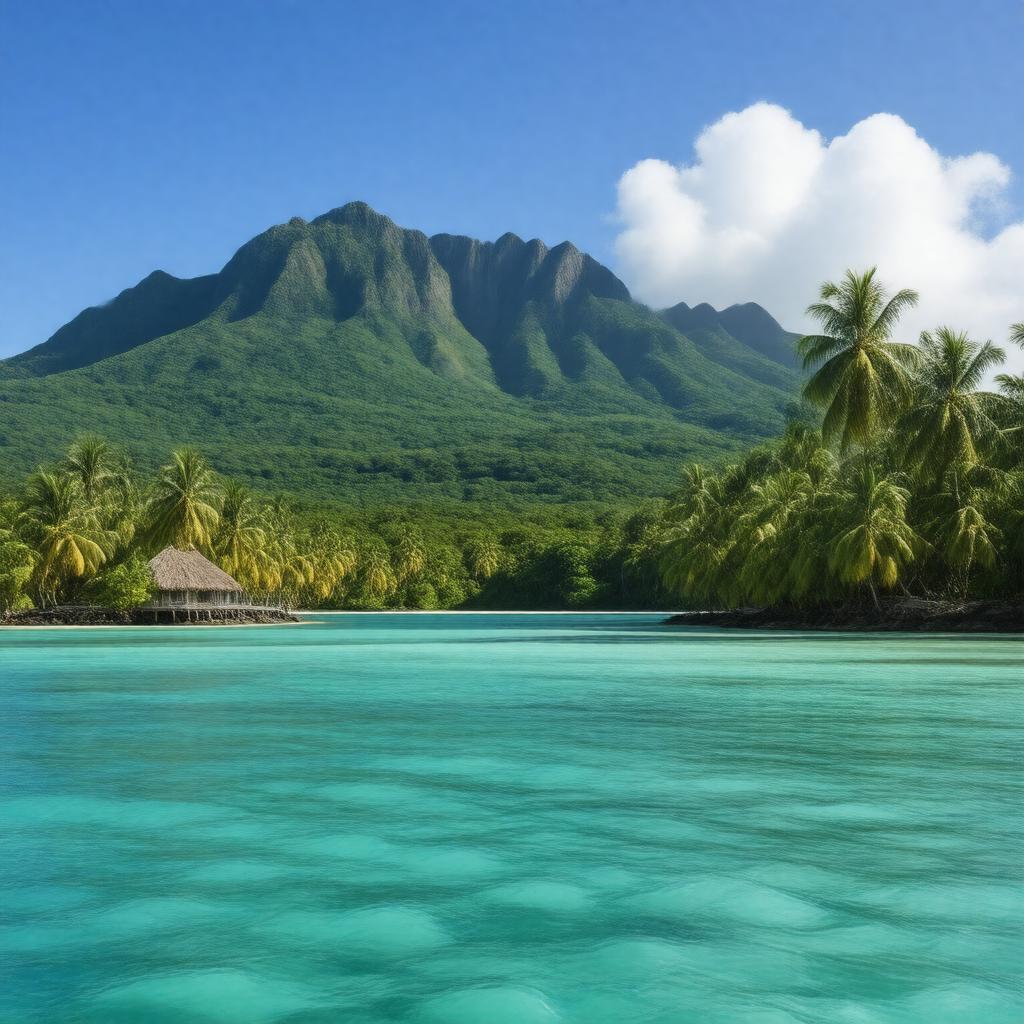 AI-created image of Vanuatu