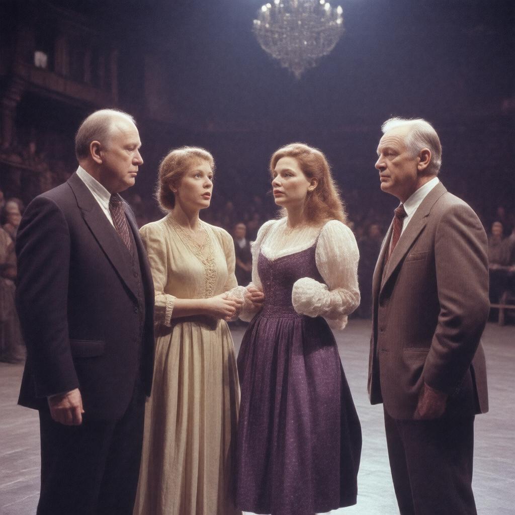 AI-created image of Vanya on 42nd Street (film)