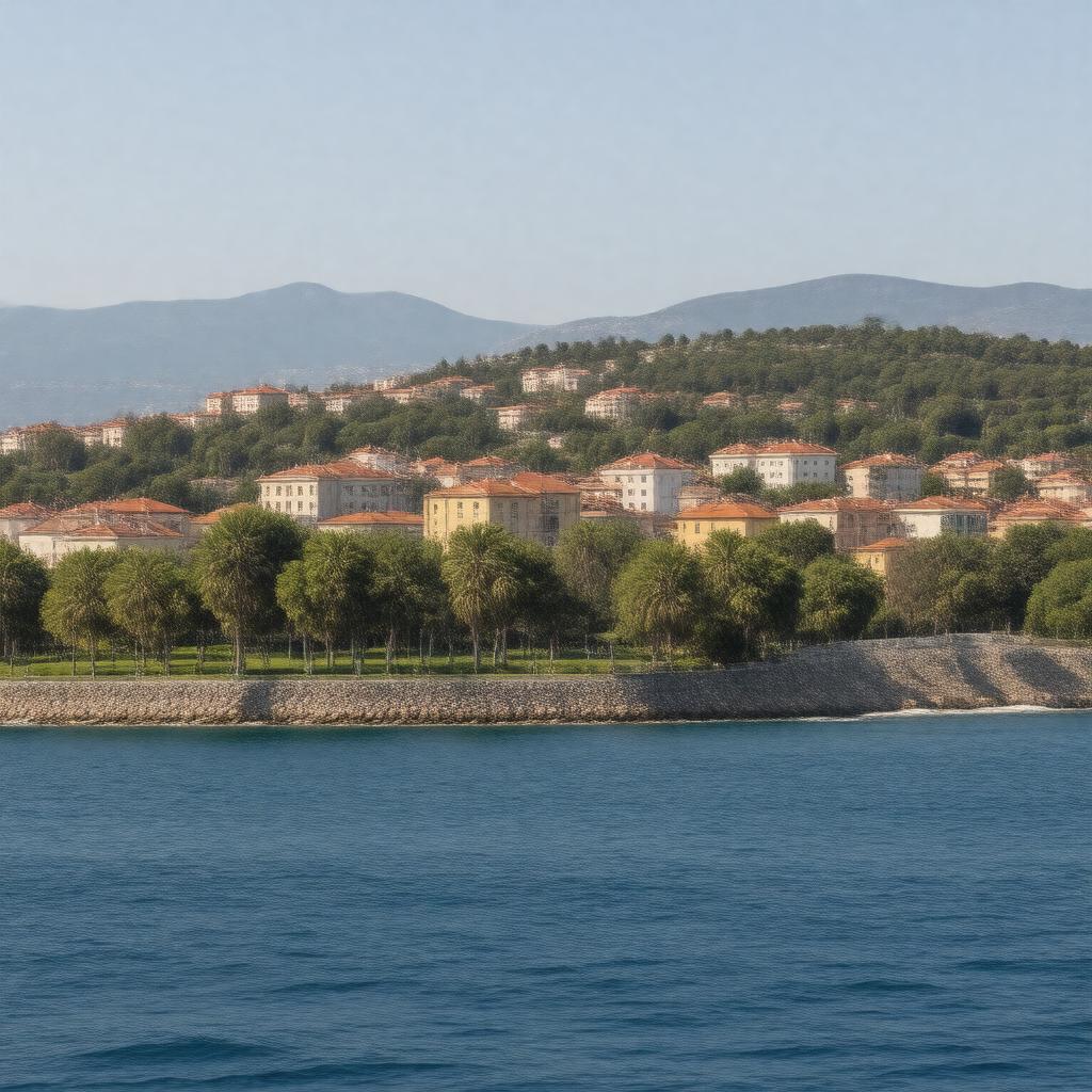 AI-created image of Varna, Bulgaria