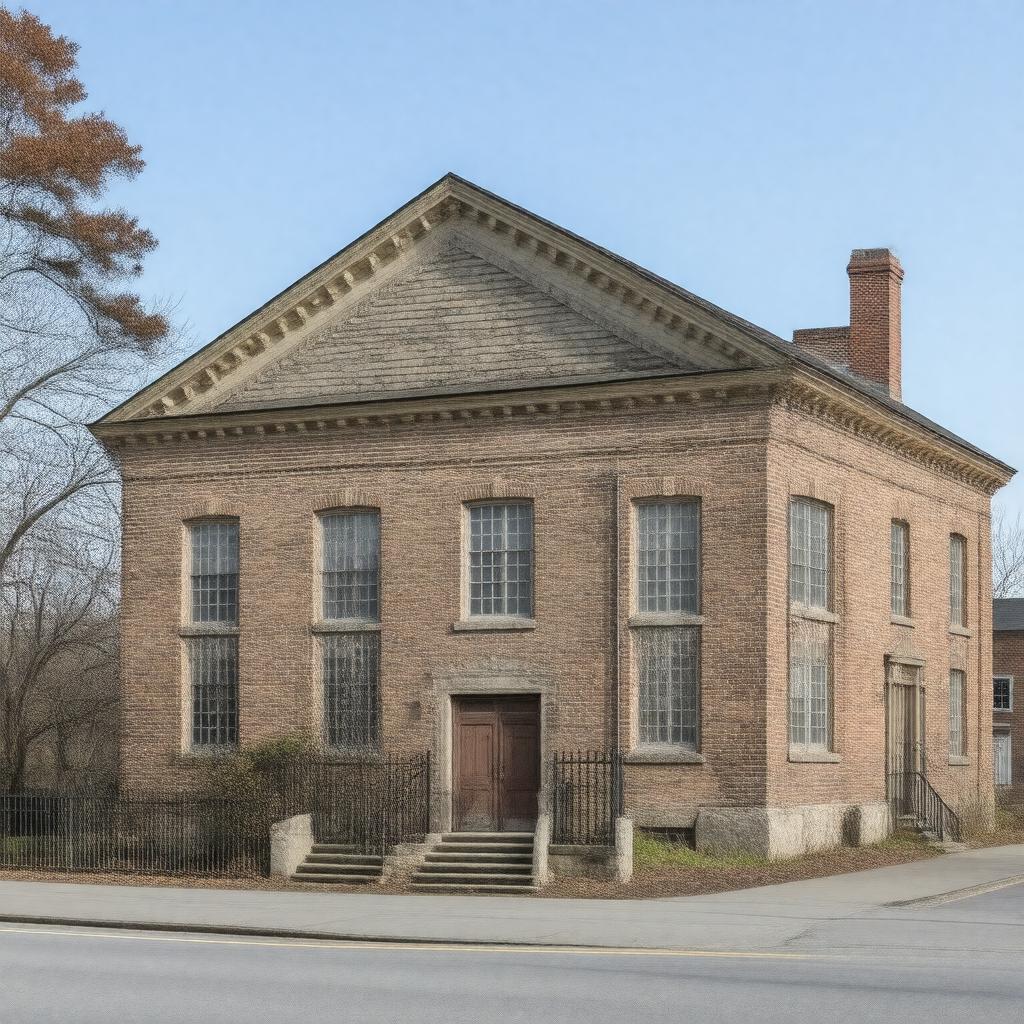 AI-created image of Varnum Memorial Armory