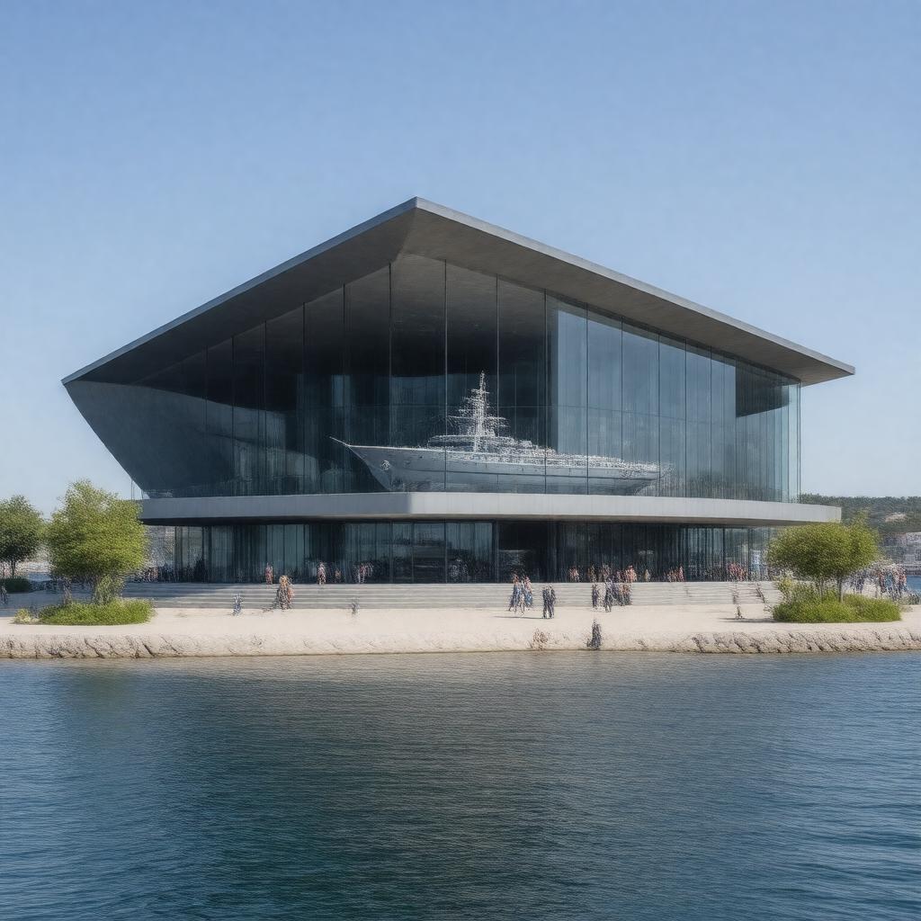 AI-created image of Vasa Museum