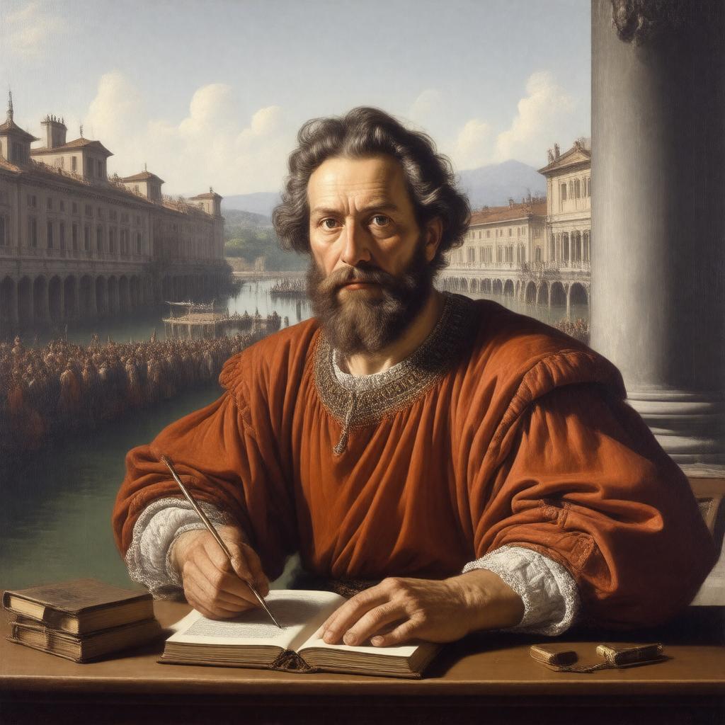 AI-created image of Vasari