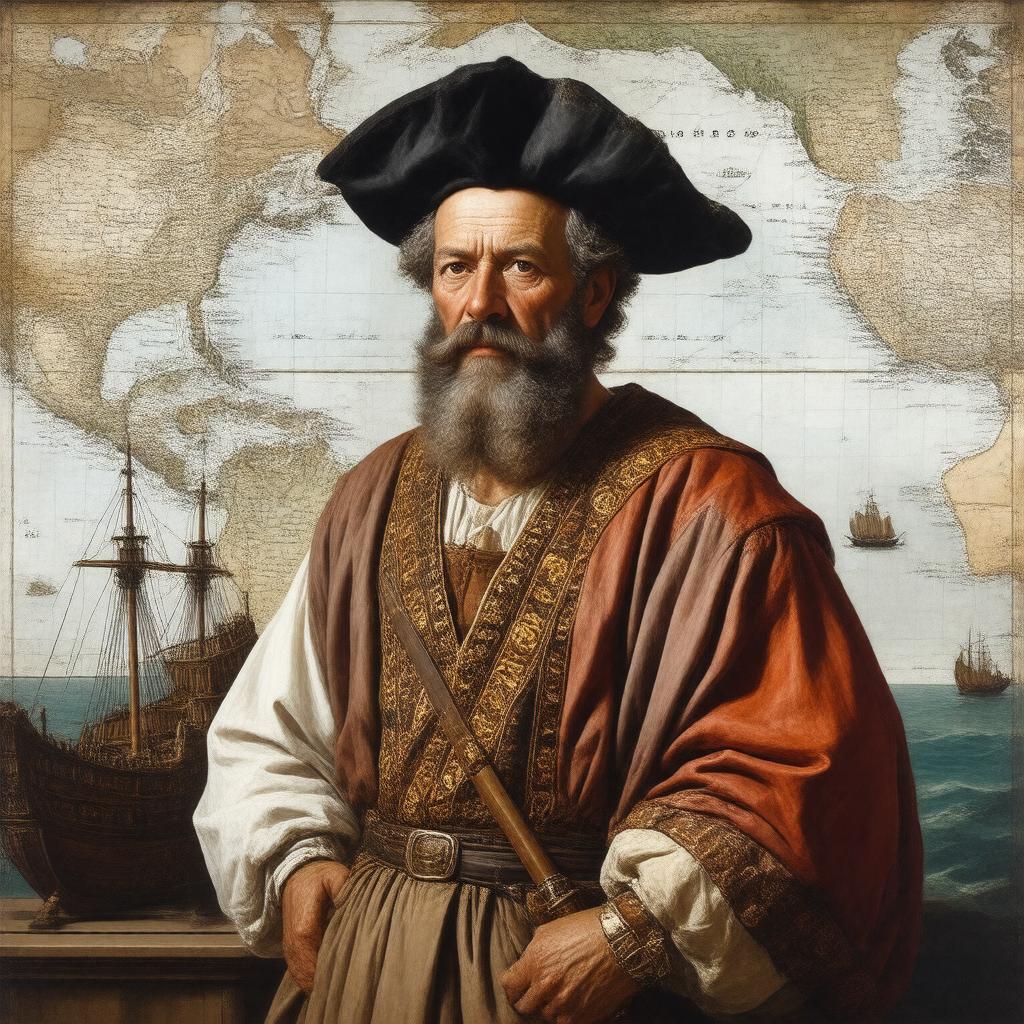 AI-created image of Vasco da Gama