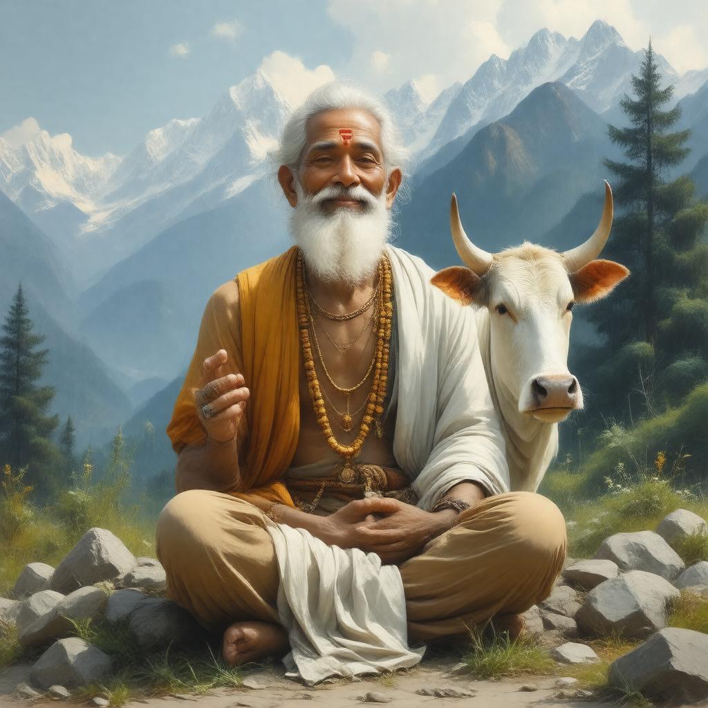 AI-created image of Vashistha