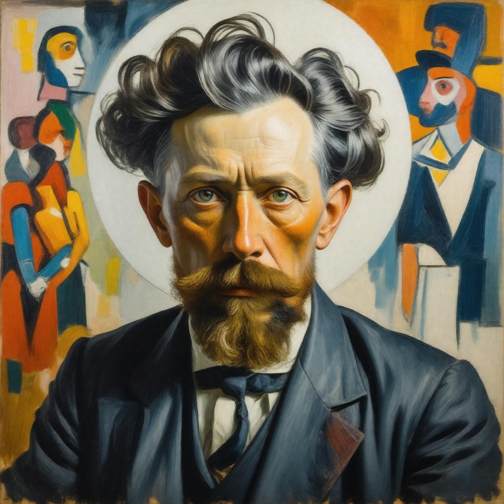 AI-created image of Vasily Kandinsky