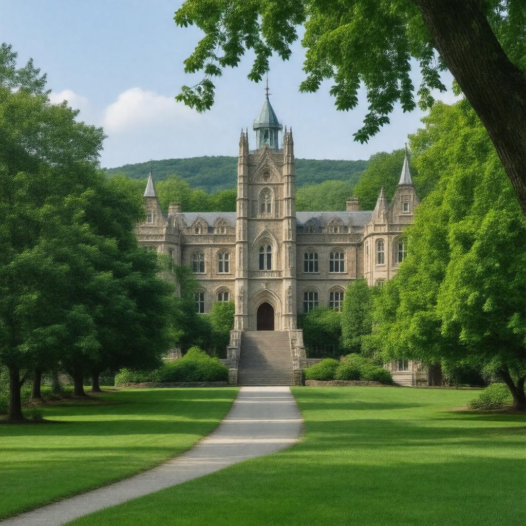 AI-created image of Vassar College