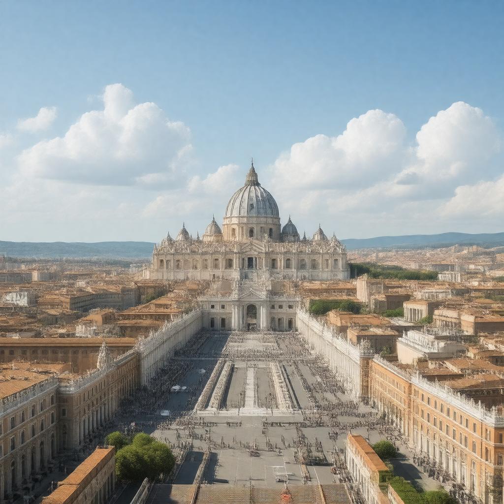 AI-created image of Vatican City