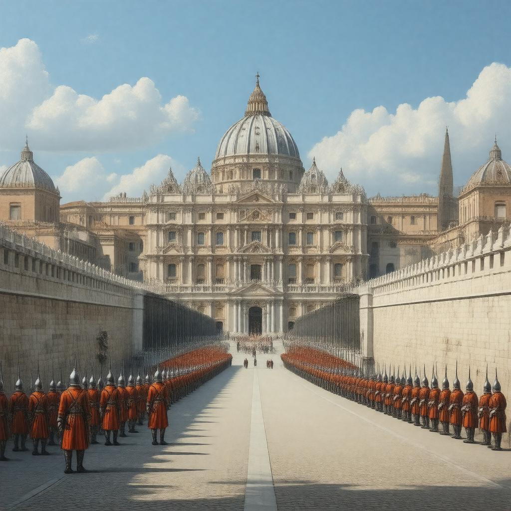 AI-created image of Vatican City (Catholicism)