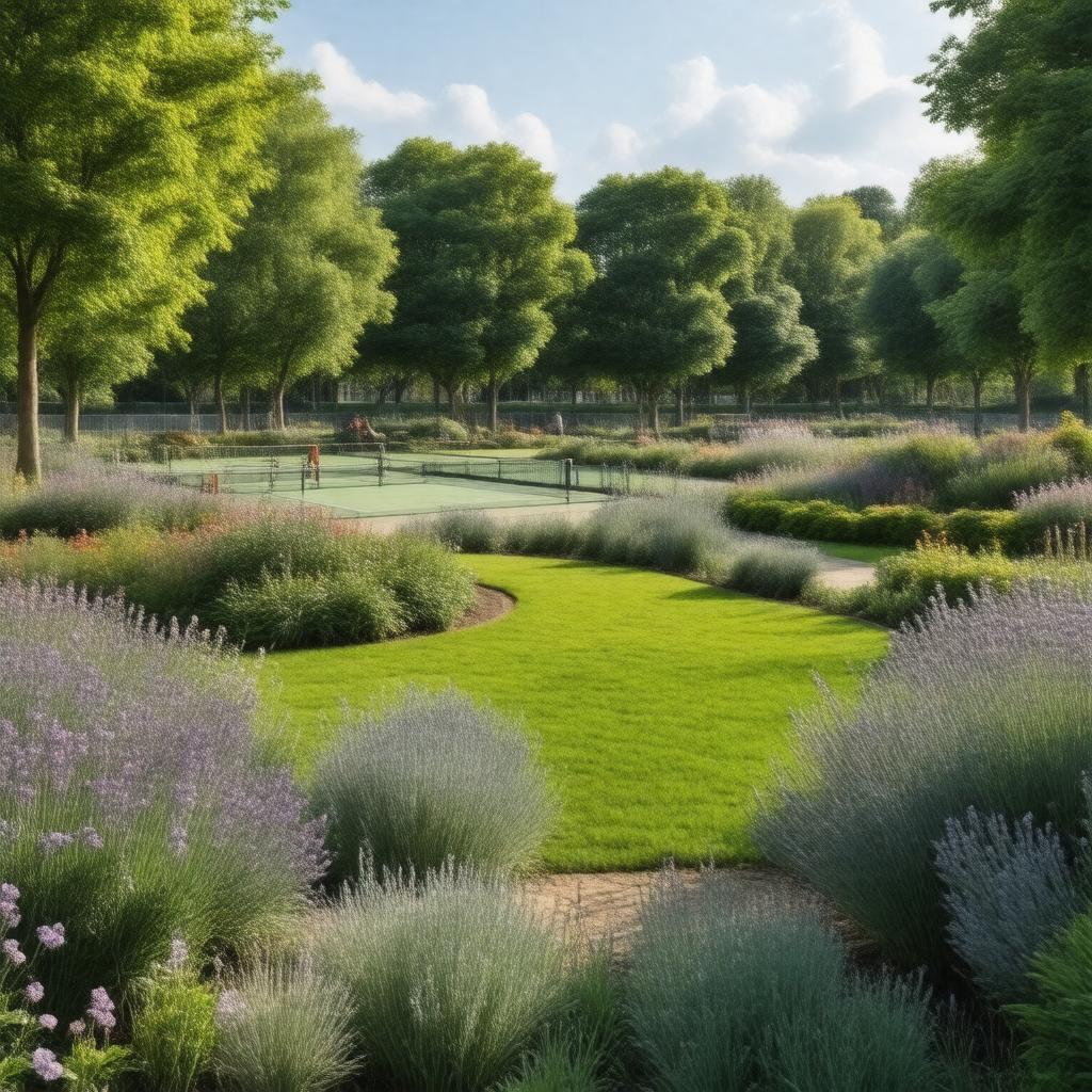 AI-created image of Vauxhall Park