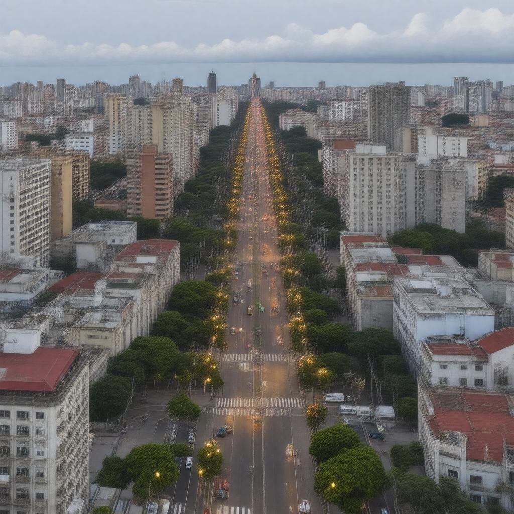 AI-created image of Vedado