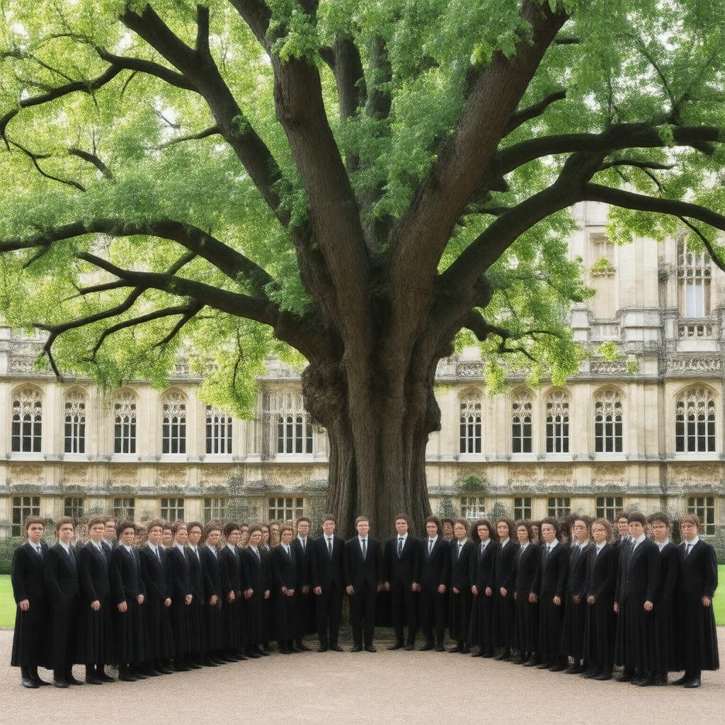 Click to view larger image AI-created image of Velut arbor ævo