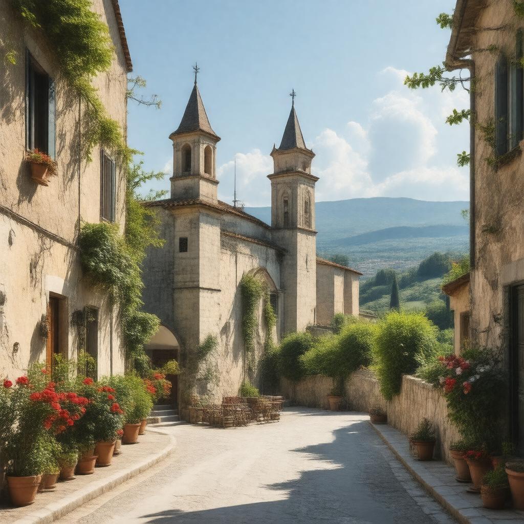 Click to view larger image AI-created image of Vence, France