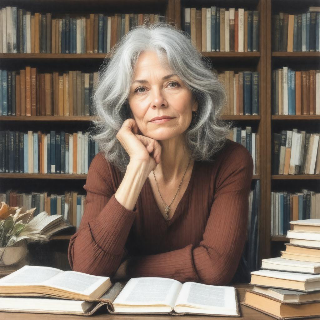 AI-created image of Vendela Vida