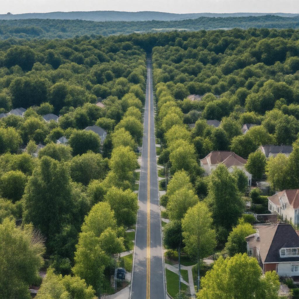 AI-created image of Venetian Hills