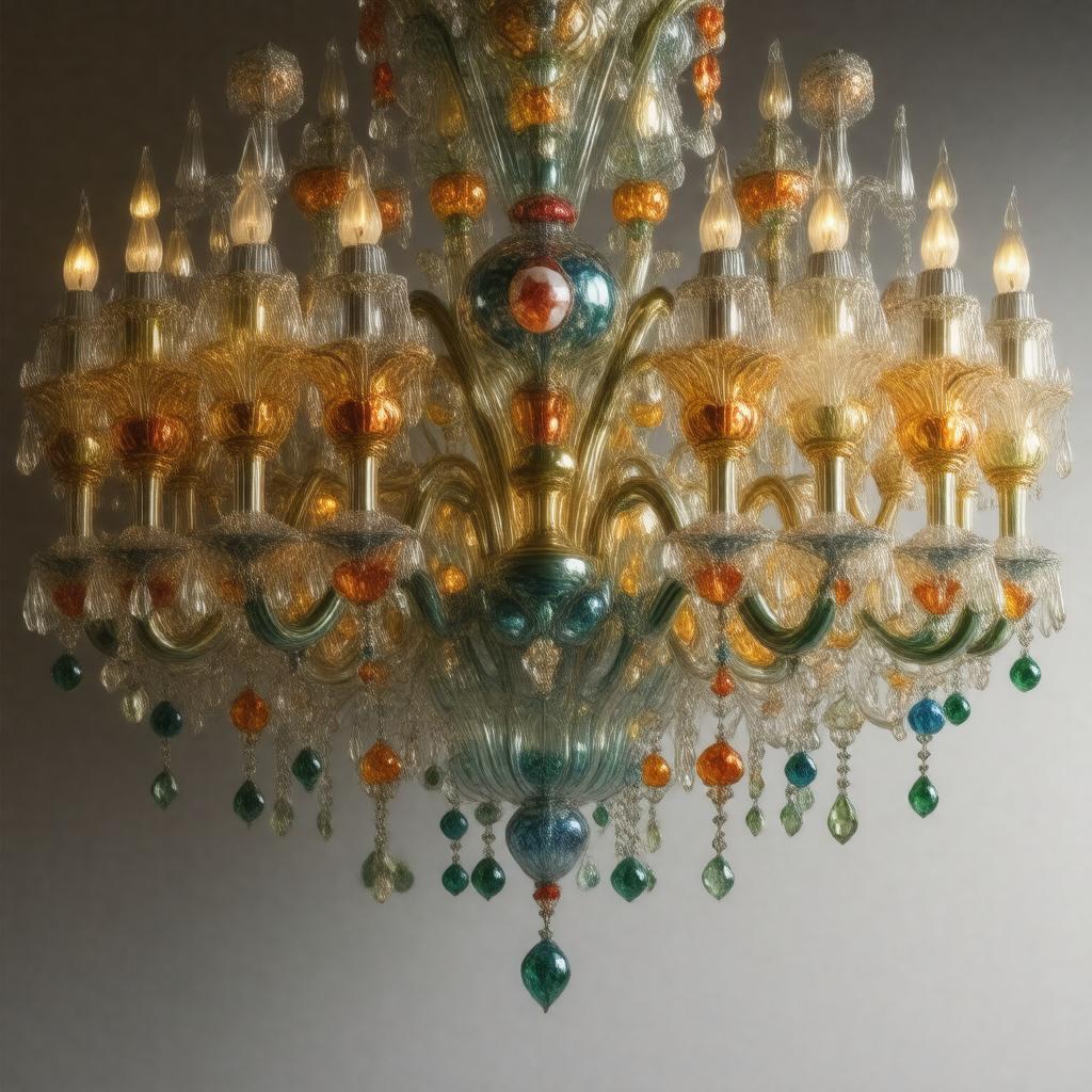 AI-created image of Venetian glass