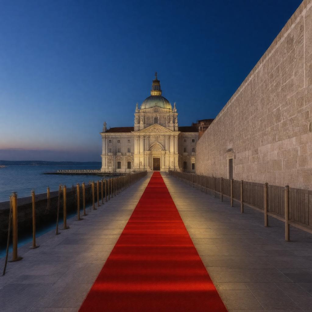 AI-created image of Venice Film Festival