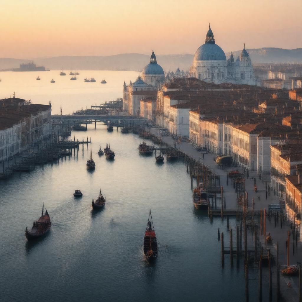 AI-created image of Venice, Italy