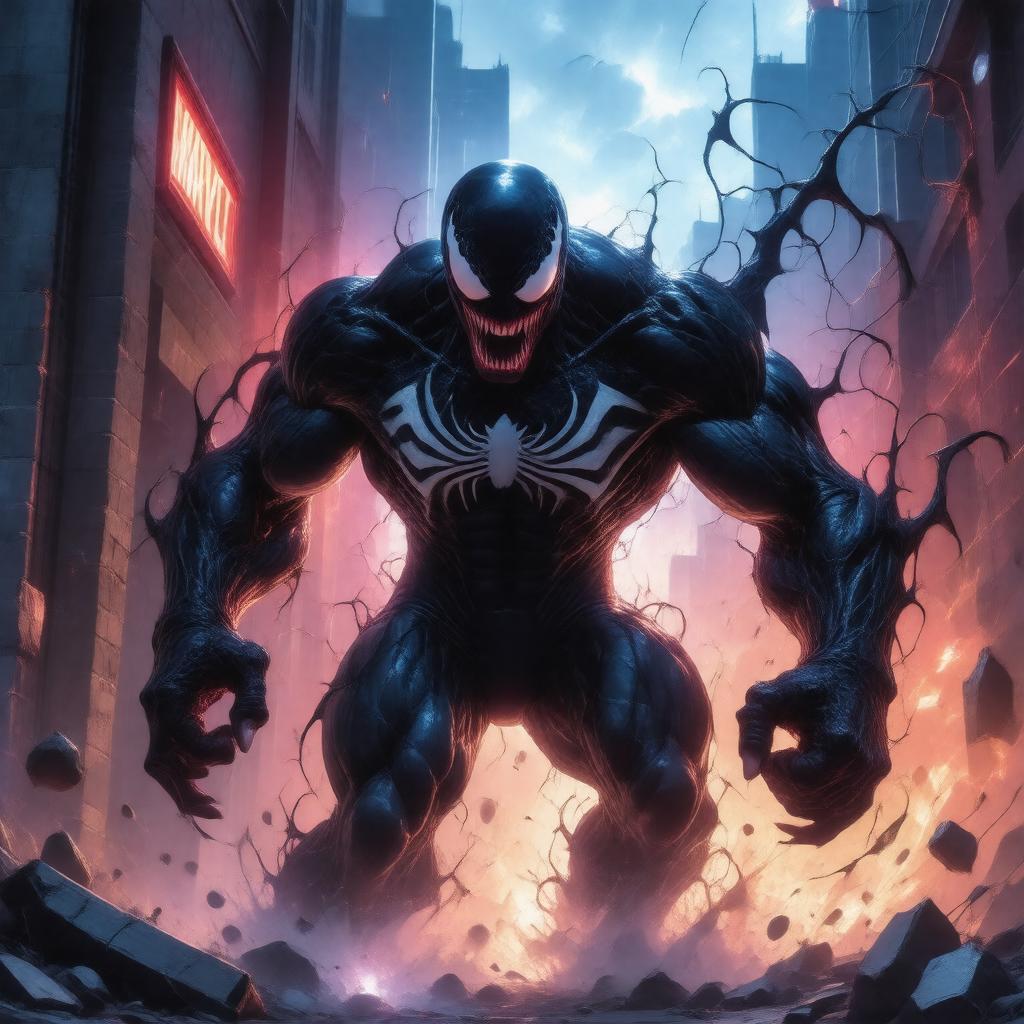 AI-created image of Venom